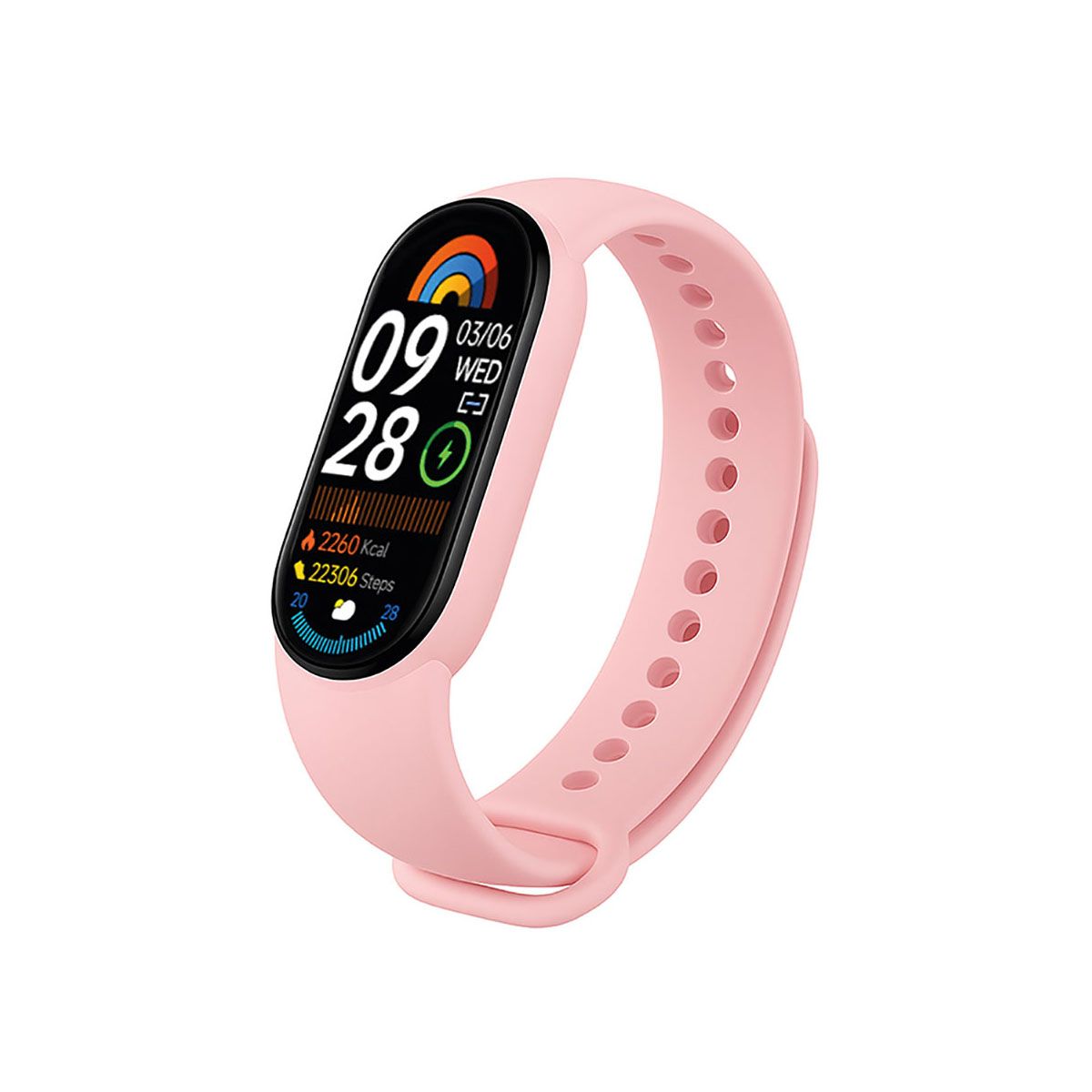 Avizar Milky Rose Fitness Tracker