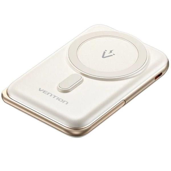 Vention 10000mAh Wireless Powerbank (20W) - White