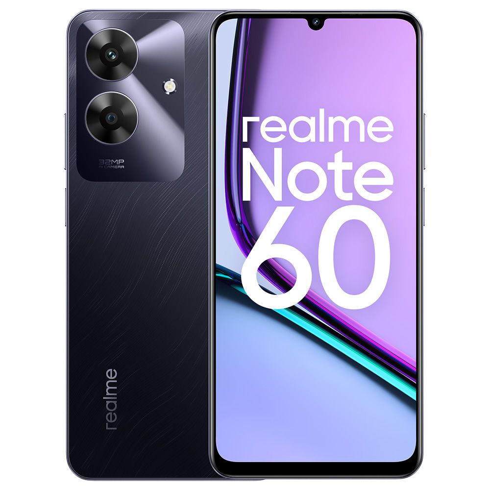 Realme Note 60 4G 64GB/4GB Dual SIM Black