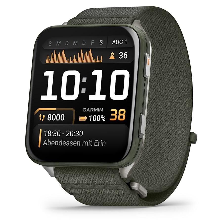 Garmin Venu X1 AMOLED - Grey with Silicone Grey Strap - Wifi GPS (010-02980-03)