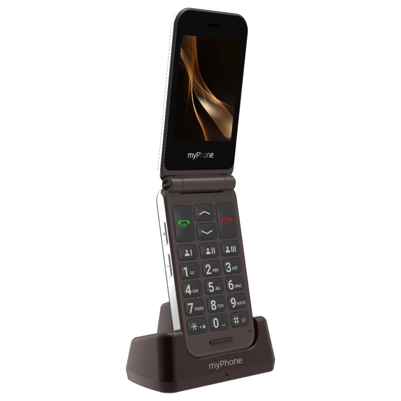 Myphone Harmony LTE Senior Flip Phone with Double Screen