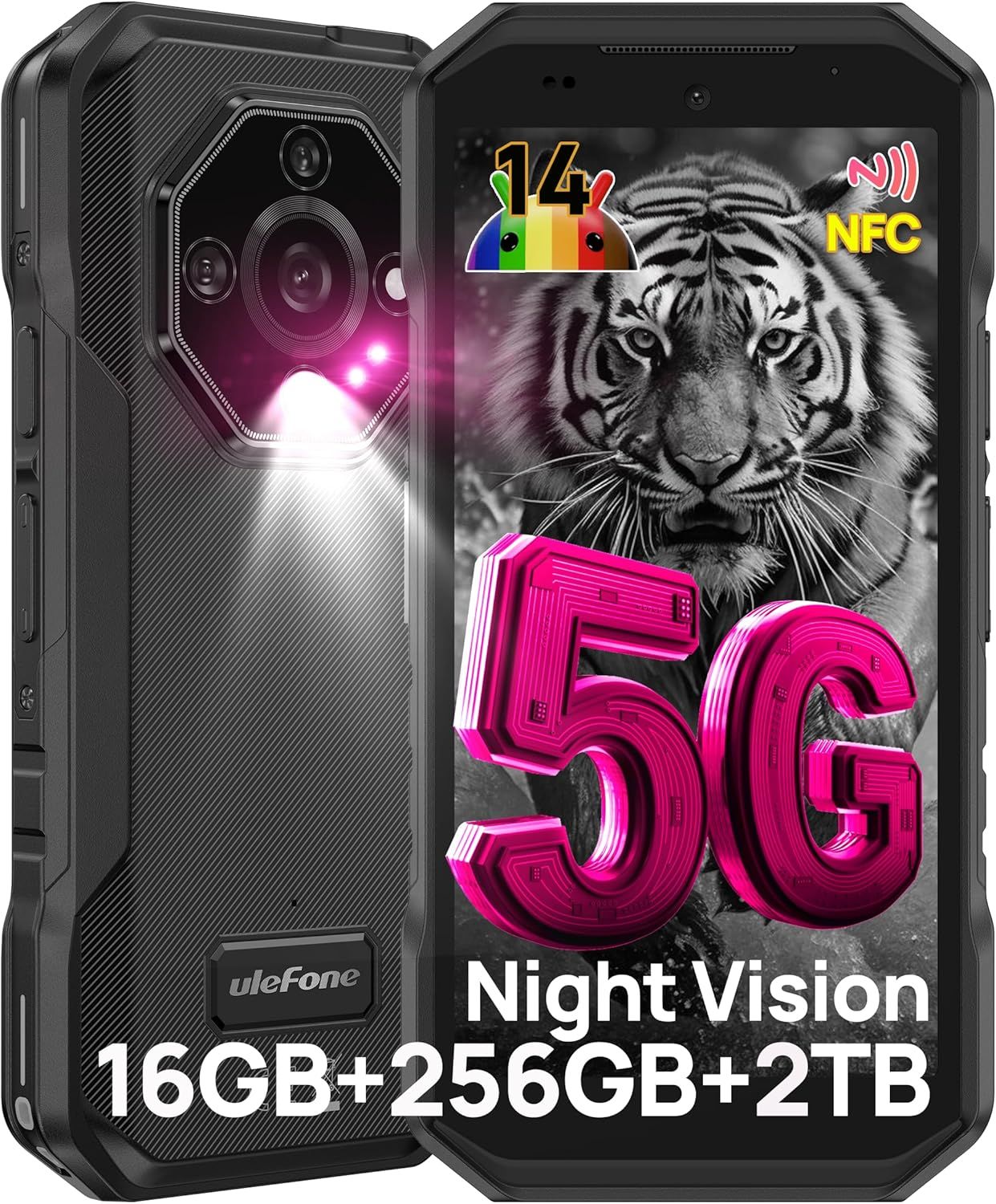 Ulefone Armor X32 Pro 5G Incassable Téléphone Mobile