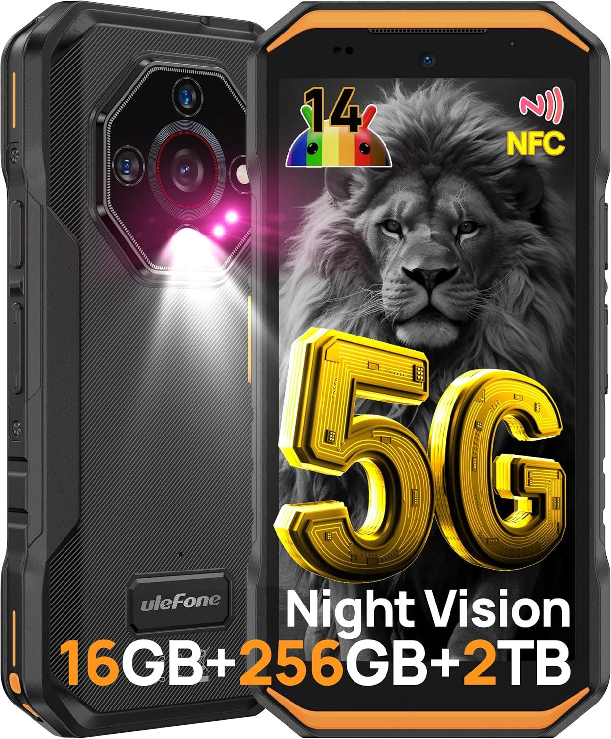 Ulefone Armor X32 Pro 5G Téléphone Incassable