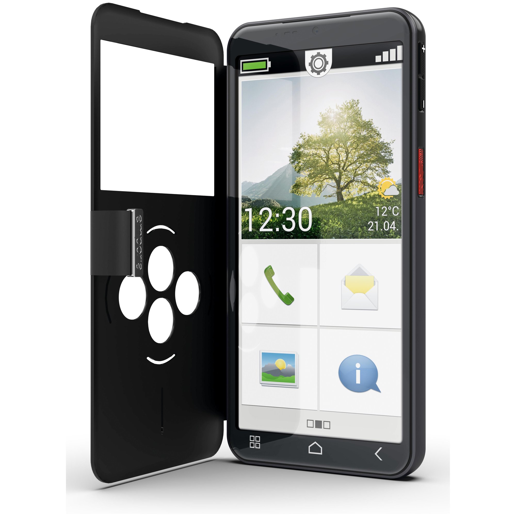 Emporia emporiaSMART.7lite 5.45" SIM-Only Android 15 4G USB Type-C 6GB 128GB 3500mAh Black