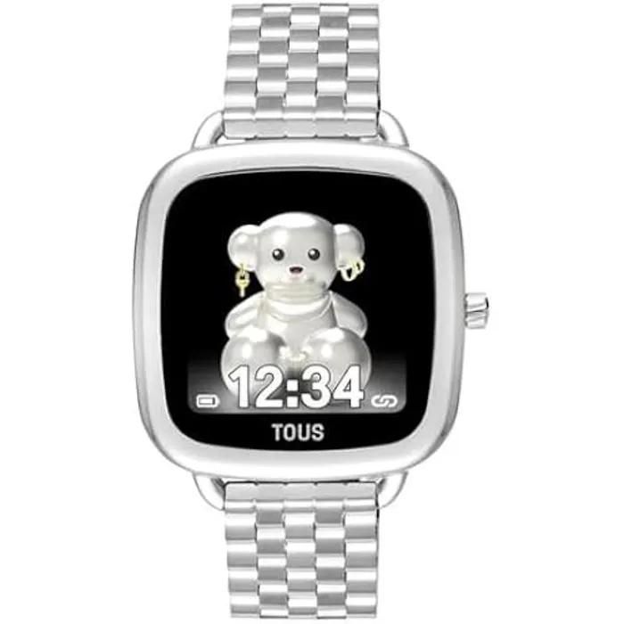 TOUS Smartwatch - Round Aluminum Design - Water Resistant - Heart Rate Monitoring - GPS