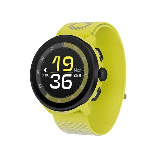 Montres connectées Suunto Run Bluetooth vert avec bracelet en nylon textile vert