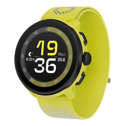 Suunto Connected Watch Run Bluetooth Green with Nylon Fabric Strap Green