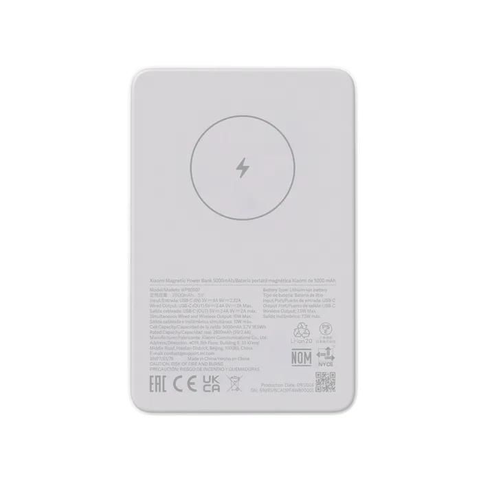 Powerbank magnétique Xiaomi 5000 mAh