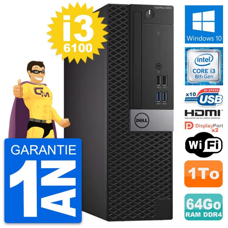 Dell OptiPlex 5050 SFF Desktop Computer