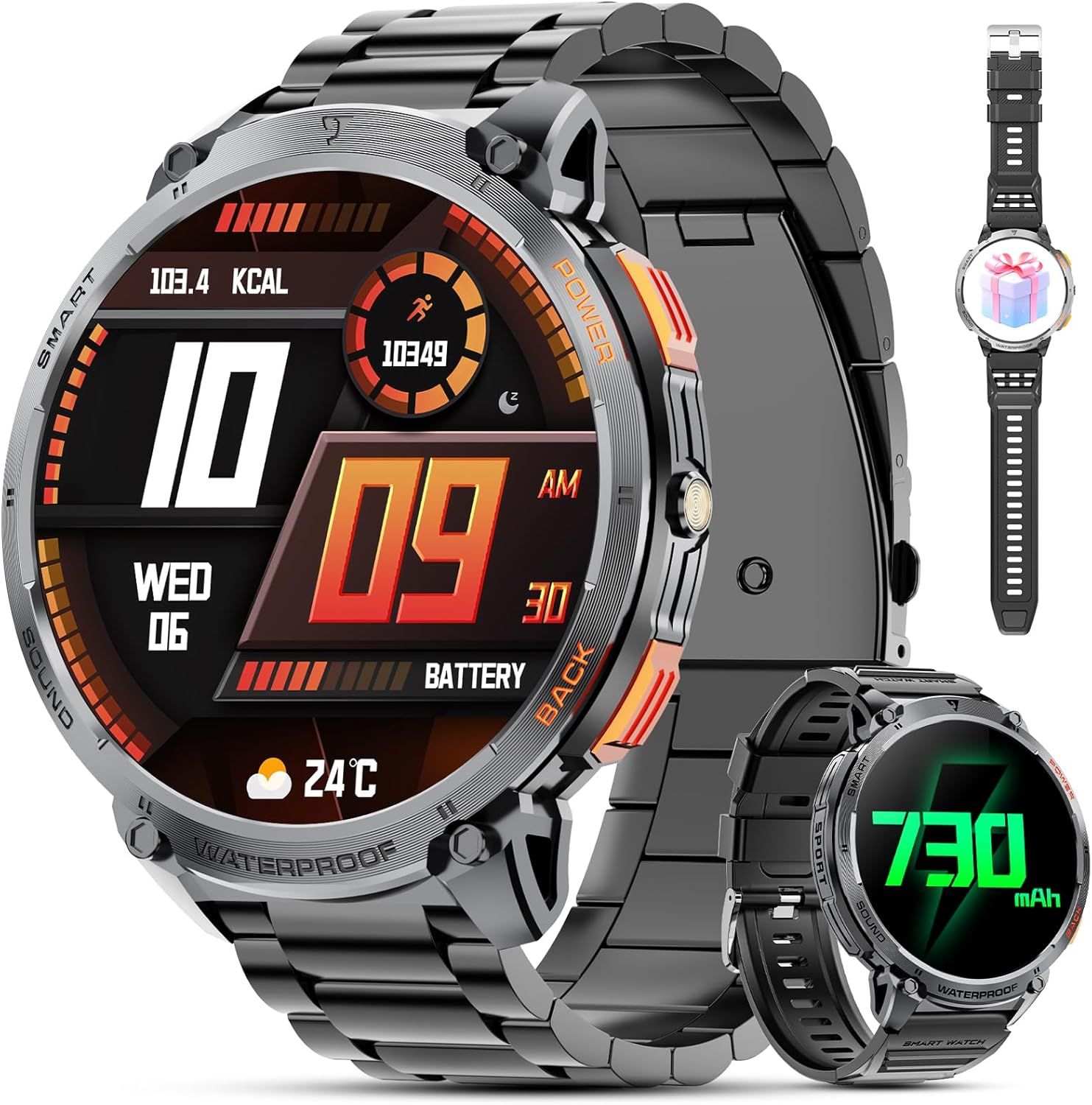 Militaire Montre Connectée Homme - MAEC GROUPE CAHORS