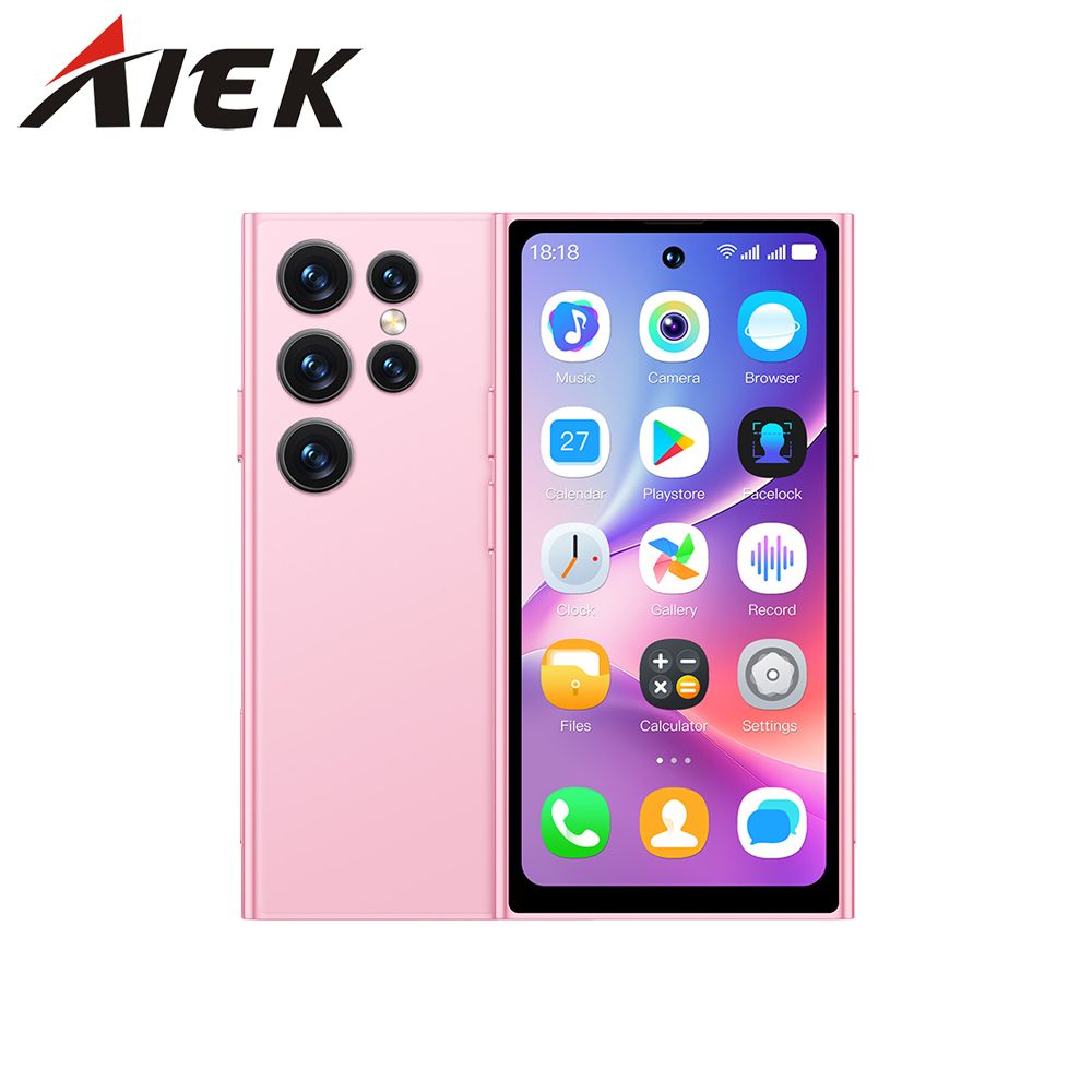 SOYES S25 Pro 3G Smartphone - 4.0 inches, 2GB RAM, 16GB Storage, Android 10, Bluetooth 4.0, Face Unlock, Dual SIM, 2000mAh Battery, Rose