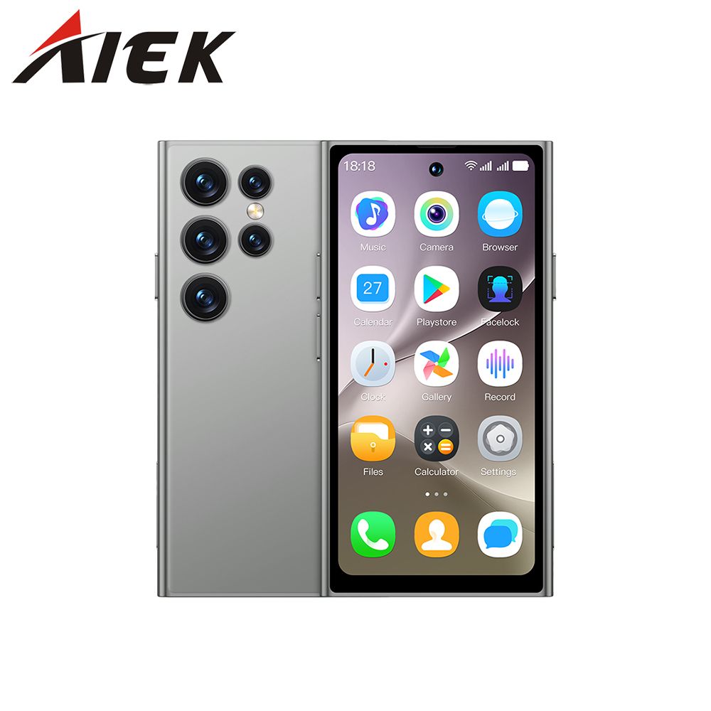 SOYES S25 Pro 3G Smartphone, 4.0 inches, MTK6580M 2GB RAM, 16GB Storage, Android 10.0, Bluetooth 4.0, Facial Recognition, Dual SIM, 2000mAh Battery, Gray