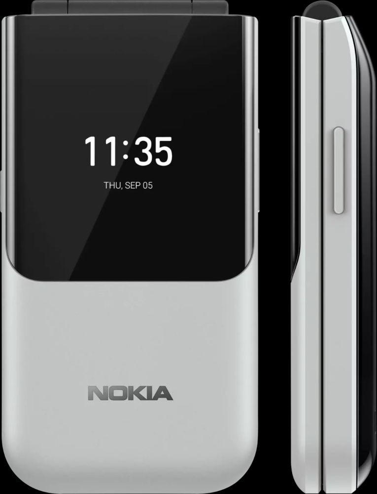Nokia 2720 Flip (2019) 4G LTE Dual SIM Phone 4GB Grey