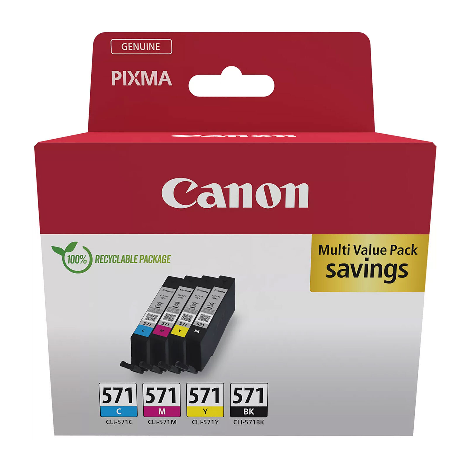 Canon CLI-571 Multipack BK/C/M/Y 