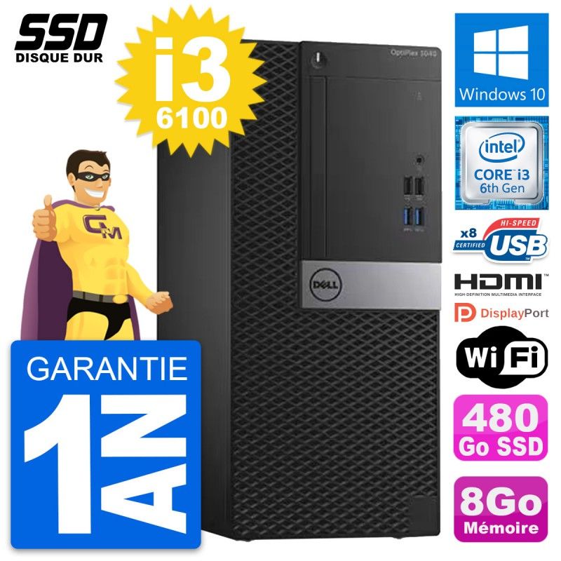 Dell OptiPlex 3040 Desktop Computer