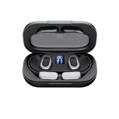 Auriculares TWS INF con amplificación de audio direccional - Negro