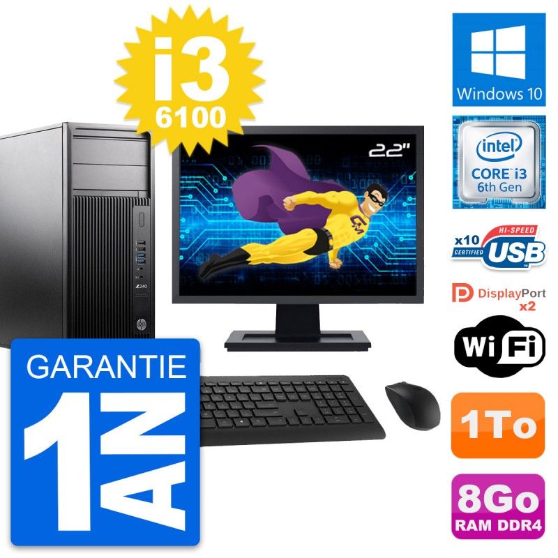 HP WorkStation Z240 Desktop Computer