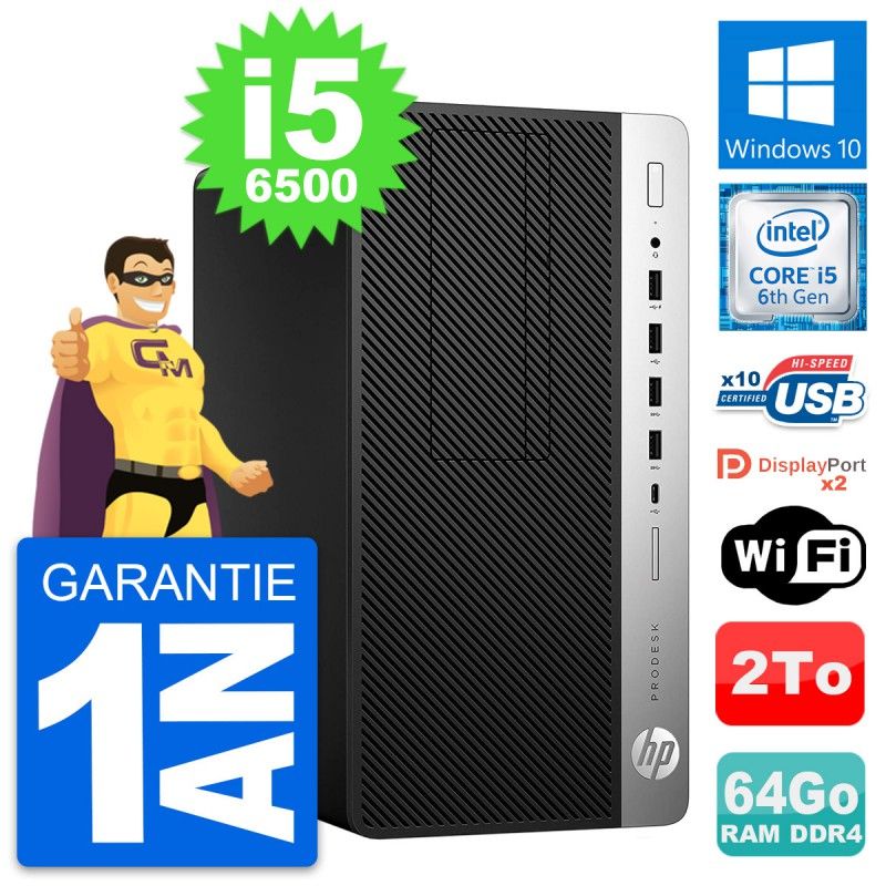 HP ProDesk 600 G3 Desktop Computer