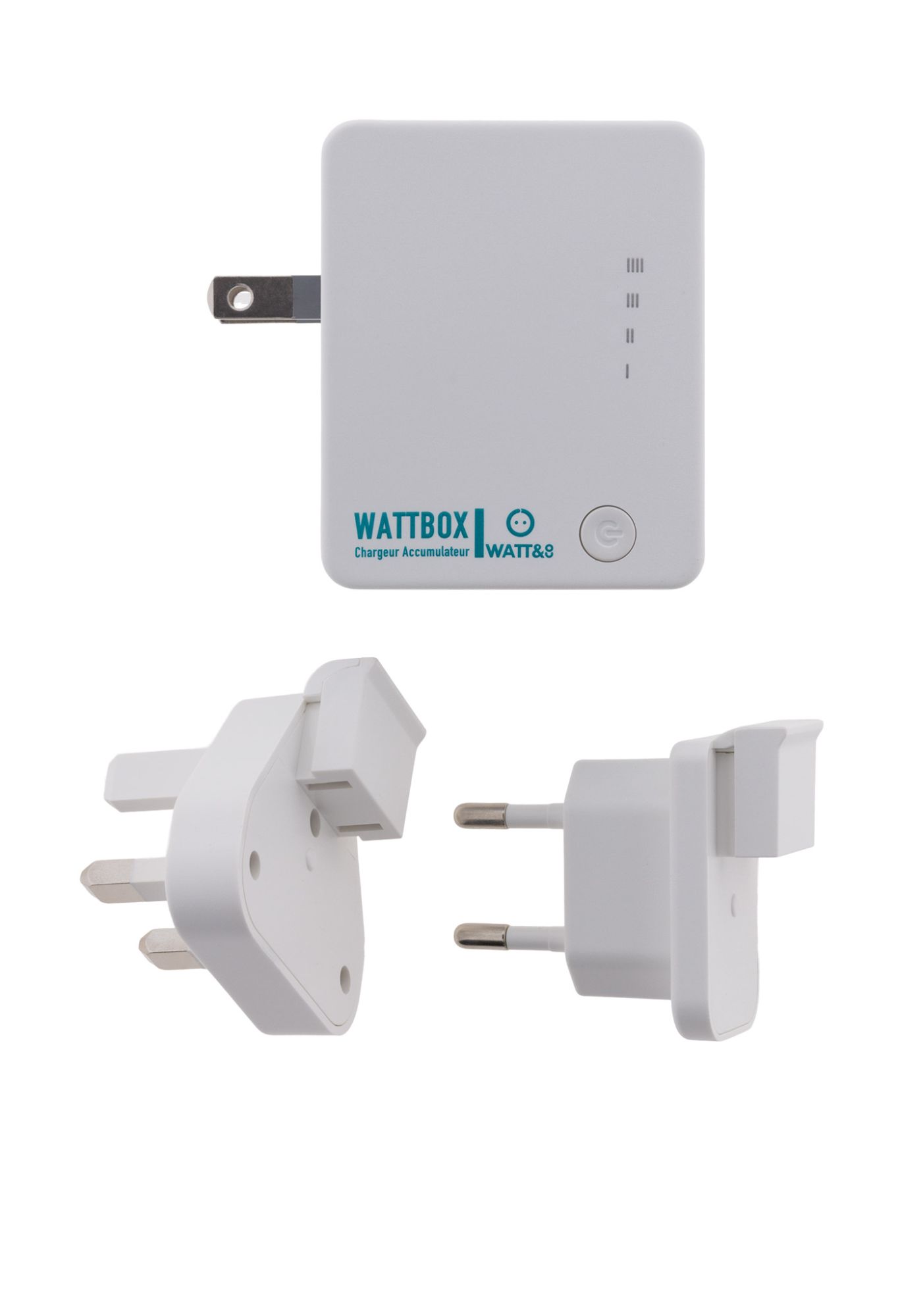 Universal USB Charger with Integrated Powerbank 2600 mAh - Watt&co