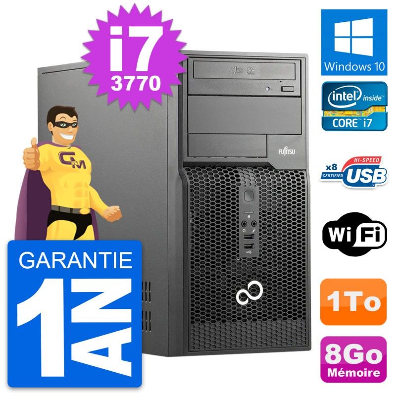 Fujitsu Esprimo P510 Core i7 Laptop - 8GB RAM, 1TB HDD, Windows 10, WiFi