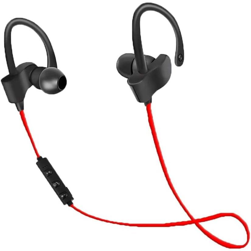 Ecouteurs Bluetooth Esperanza Eh188r Noir Rouge