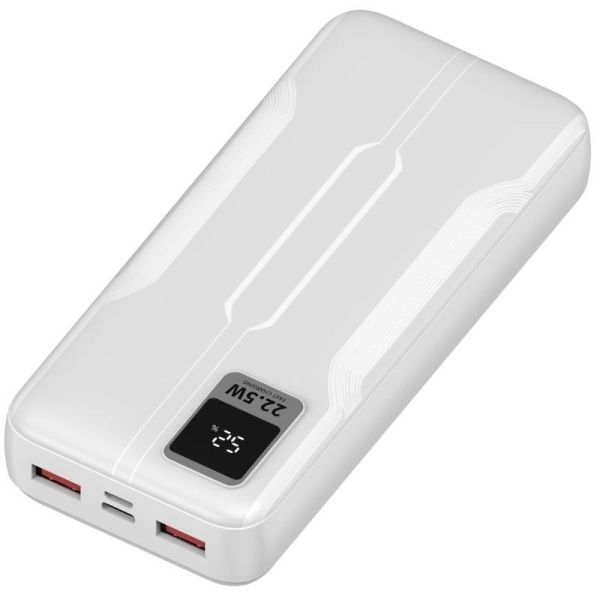 Leotec Lipo 20W Power Bank (20,000 mAh) - White