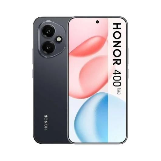 Honor 400 5G - 8GB/256GB, 6.55" AMOLED, 200MP AI Camera, 66W Fast Charging, WiFi AX, Earclip Headphones - Black
