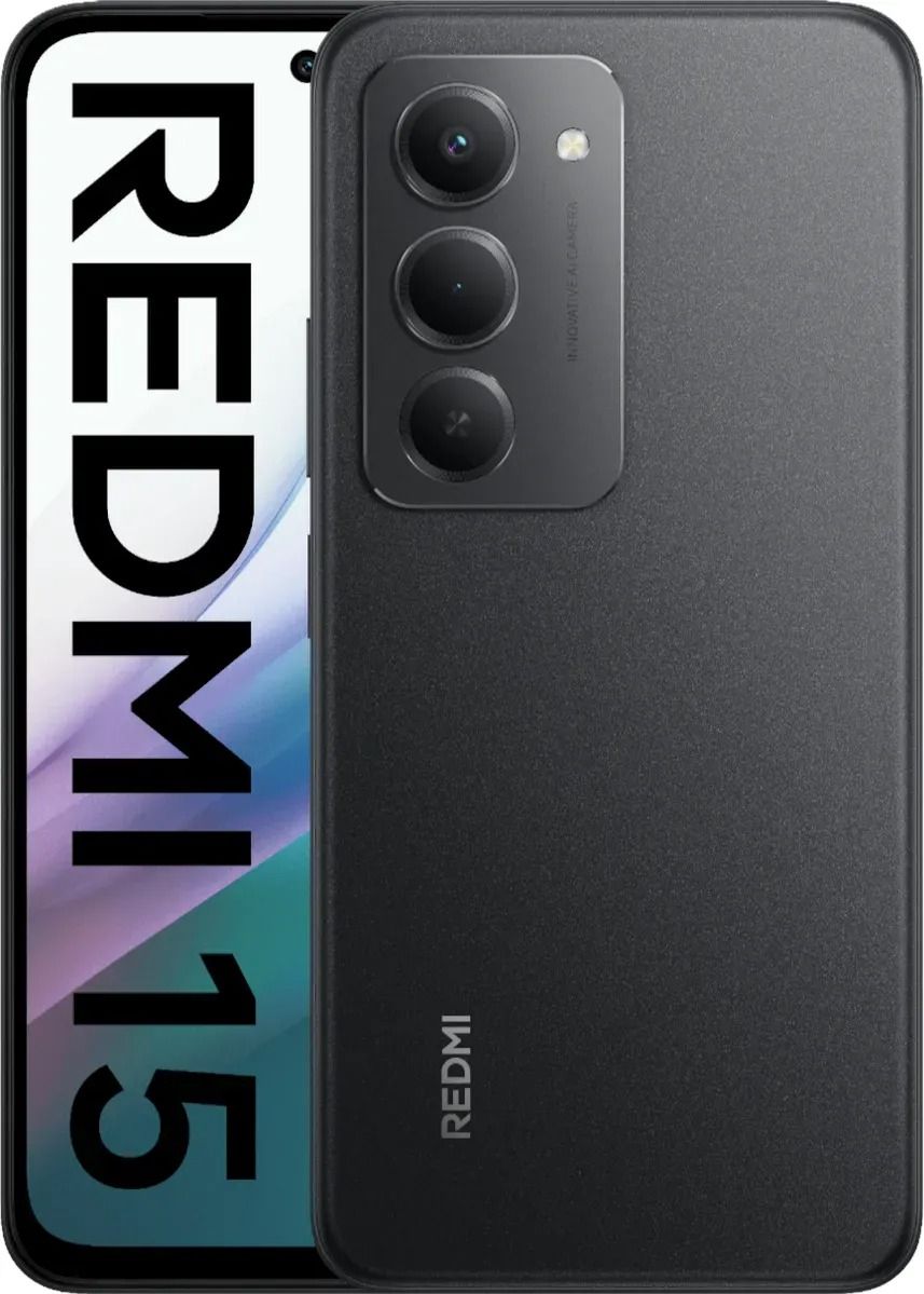 Xiaomi Redmi 15 4G Dual SIM 128 Go Noir Minuit
