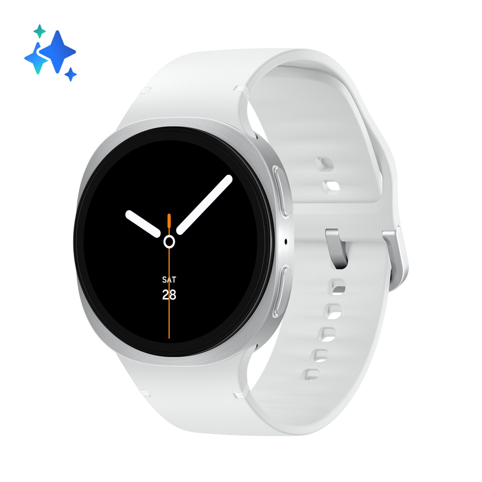 Samsung Galaxy Watch 8 - 1.5" AMOLED 44mm Digital Smartwatch, Silver
