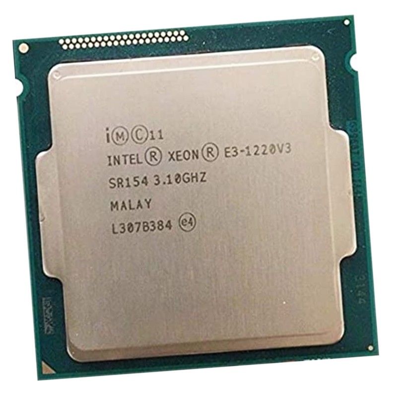 Intel Xeon E3-1220 V3 CPU (SR154) - 3.1GHz, Quad Core, LGA1150