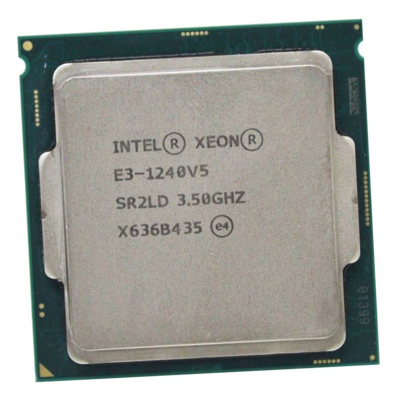 Intel Xeon E3-1240 V5 CPU, 3.50GHz, 4 Core, LGA1151