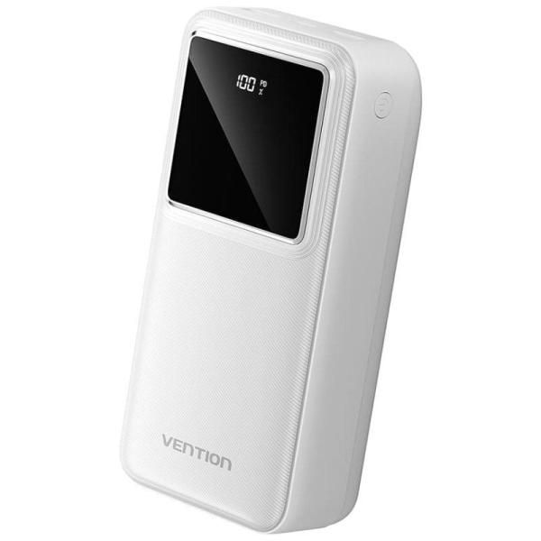Vention 30000mAh Powerbank (22.5W, White)
