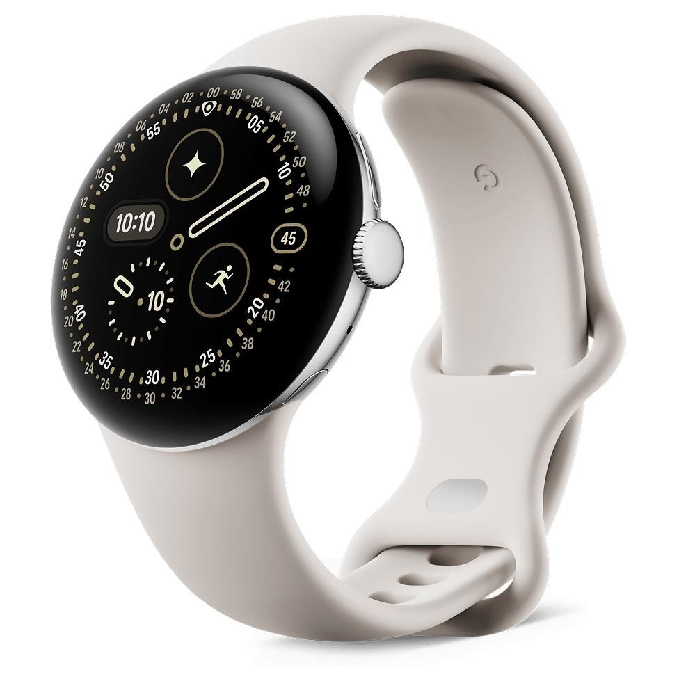 Google Pixel Watch 4 - 41mm Porcelain GPS Smartwatch - 4G