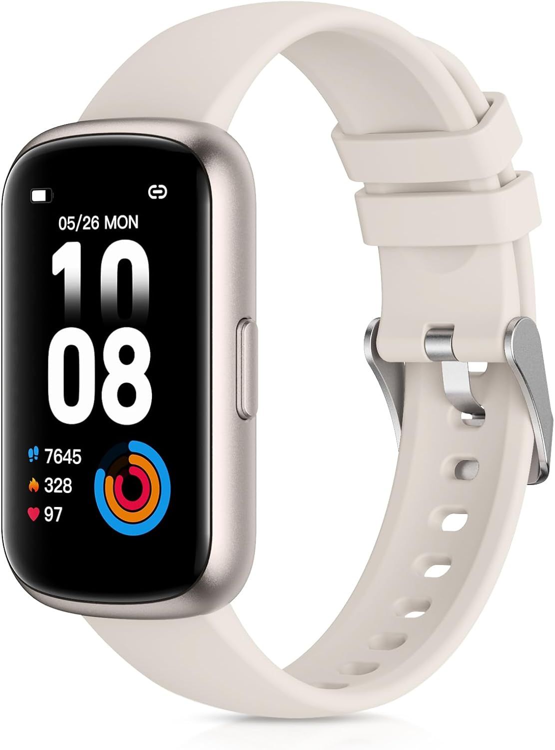 Spider Instinct Women's Smartwatch, Men's Sports Watch with Pedometer, 1.47" Activity Tracker, Sleep Monitor Waterproof 3ATM Watch, Cardio Frequency Meter/Spo2 Calories Bracelet [MON8301620]