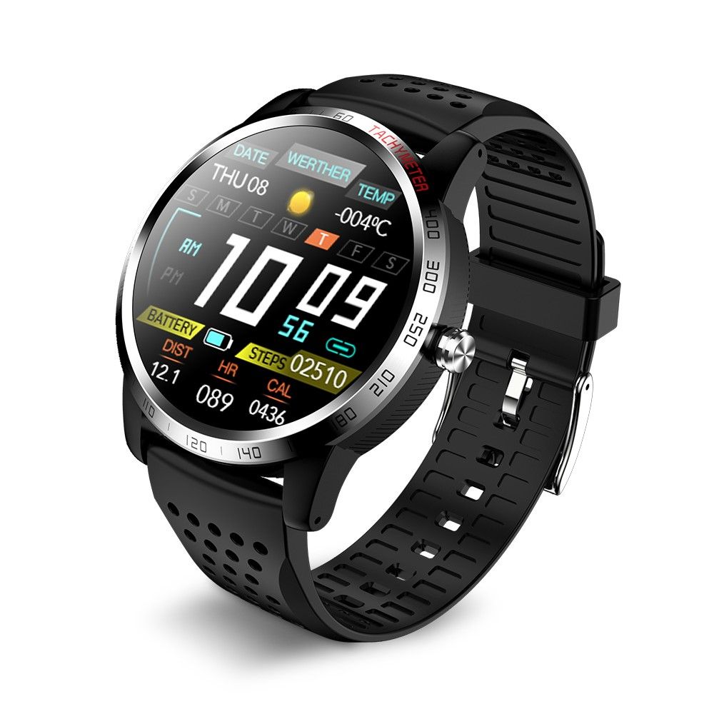 Smartwatch with Blood Pressure Monitor and Heart Rate Tracker