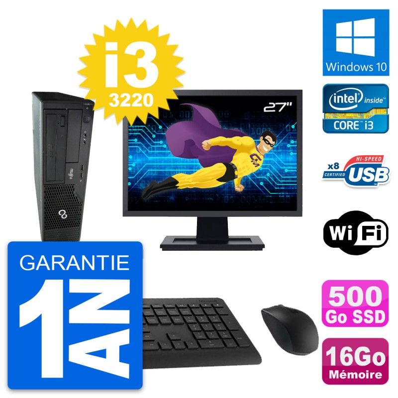 Fujitsu E510 DT 27-Inch Desktop PC
