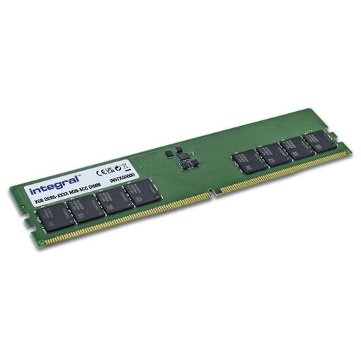 Módulo de memoria Integral DDR5 de 16 GB (288 pines, 5600 MHz/PC5-44800, CL46, 1.1 V, sin búfer, ECC en la pica