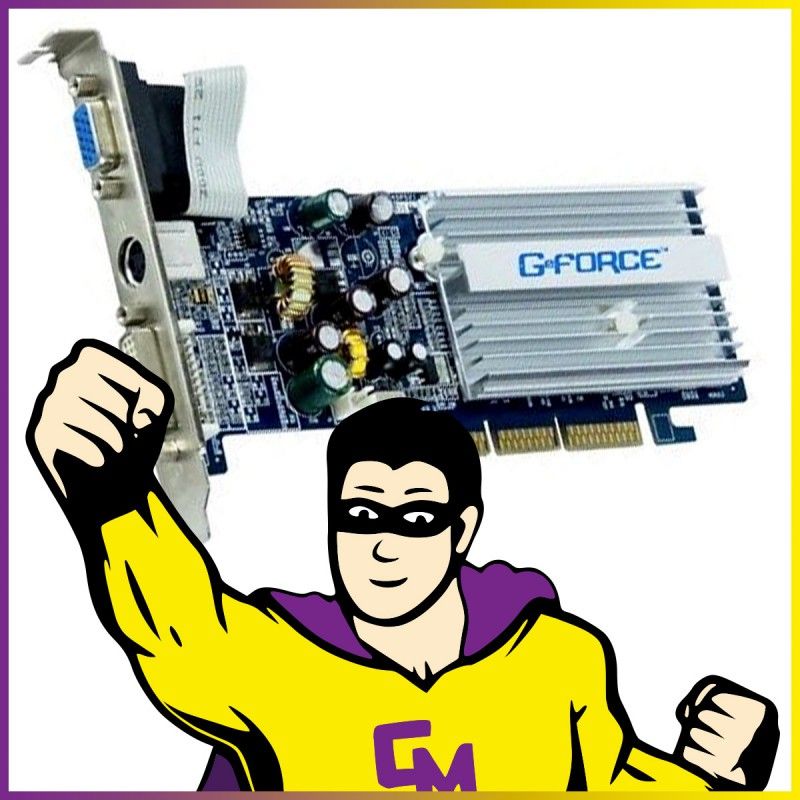 Nvidia Albatron GeForce FX 5200LP 128MB AGP 4X8X Graphics Card