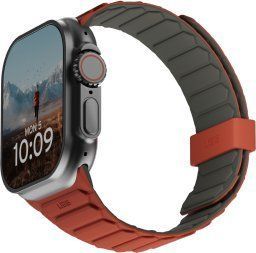 UAG Pathfinder Reversible Silicone Watch Band, Series 1-11 / SE / Ultra (44/45/46/49mm) Olive/Rust