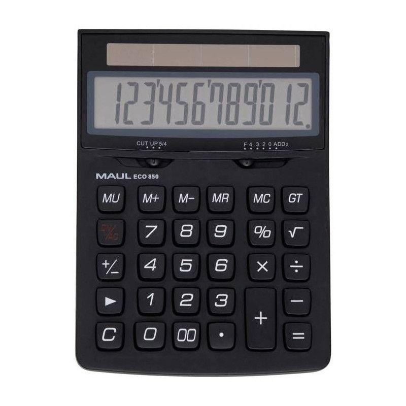 MAUL Eco 850 12-Digit Solar Calculator