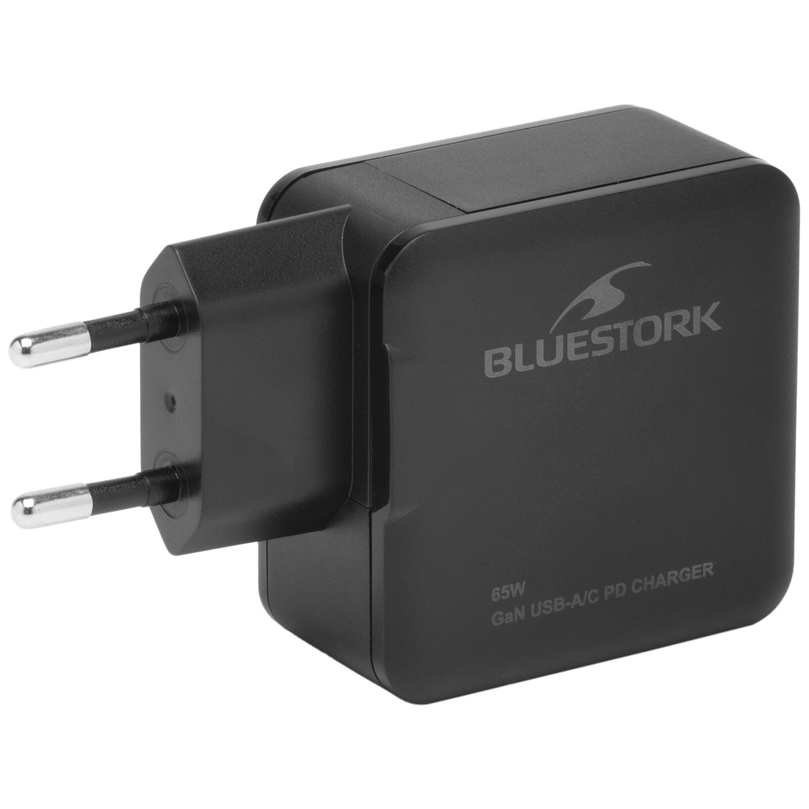 Bluestork USB-C/A Charger 65W GaN (Black)
