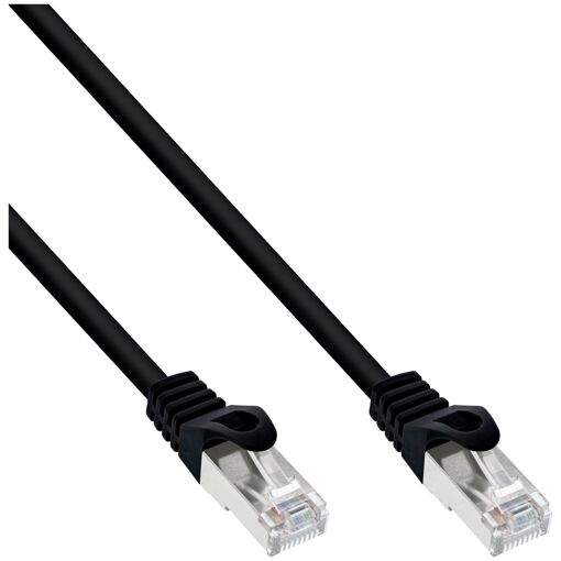 Câble réseau InLine Cat5e SF/UTP (S-FTP), 0,25 m, Noir
