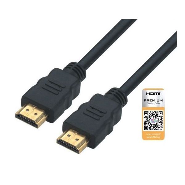 Nord Pièces Ménager 2m Gold HDMI Male to Male Cable
