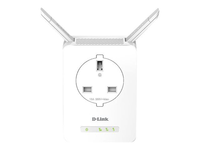 D-Link N300 Wi-Fi Range Extender with Power Passthrough