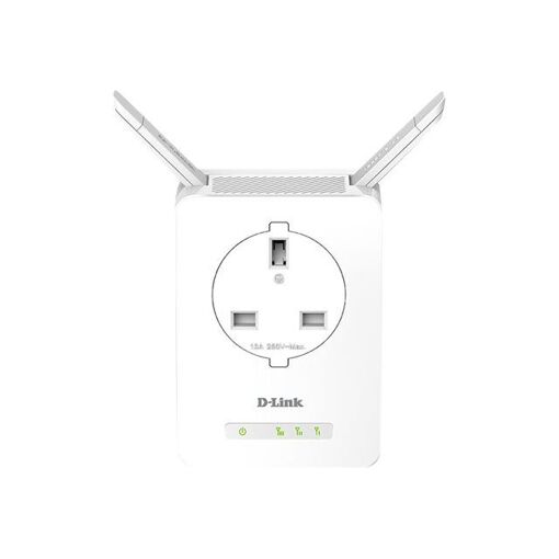 D-Link N300 Wi-Fi Range Extender with Power Passthrough