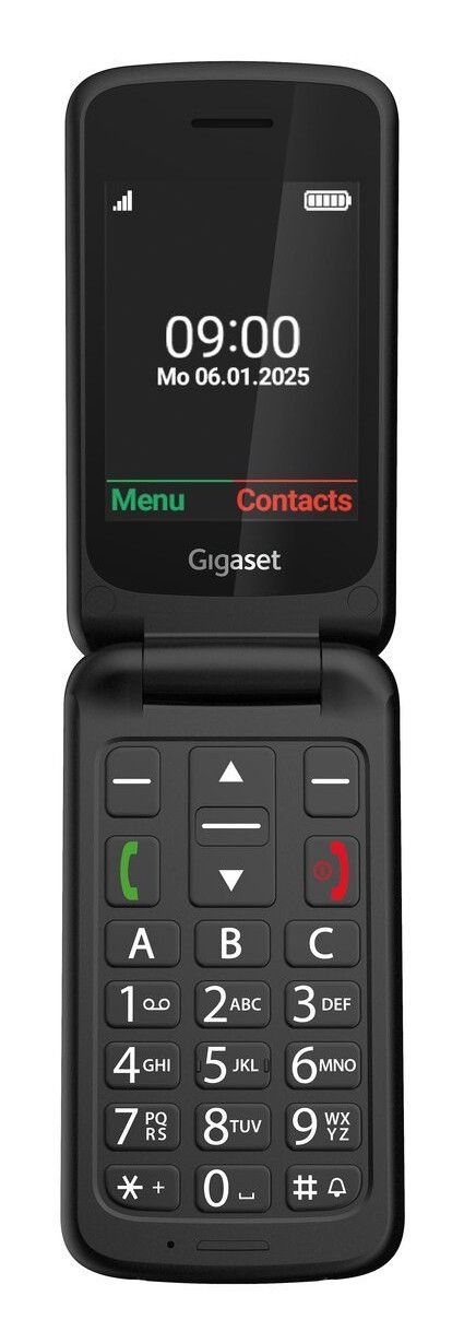 Gigaset GL595 Waterproof & Dust-Proof Flip Phone with SOS Button