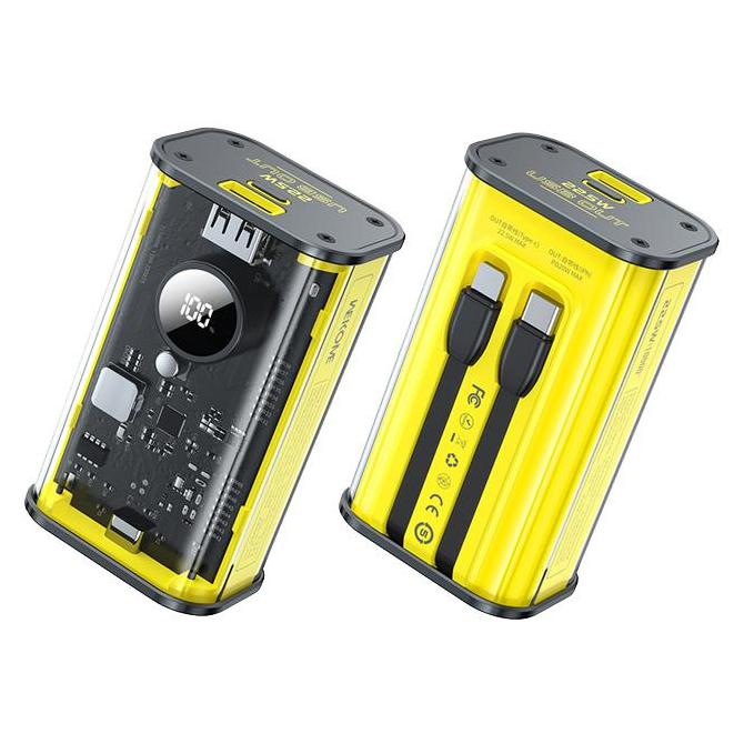 Wekome Wp-345 Lithium Polymère (Lipo) 10000 Mah Recharge Sans Fil Jaune