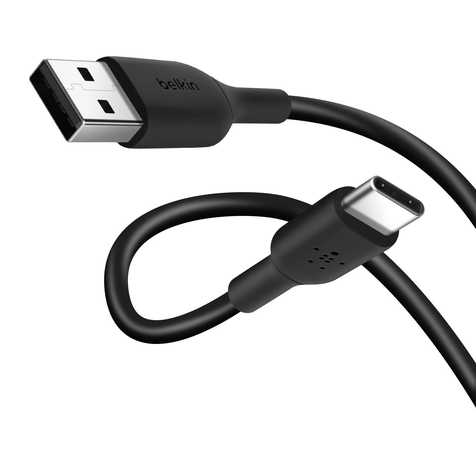 Belkin USB to USB-C Charger and Sync Cable, 1m, Black