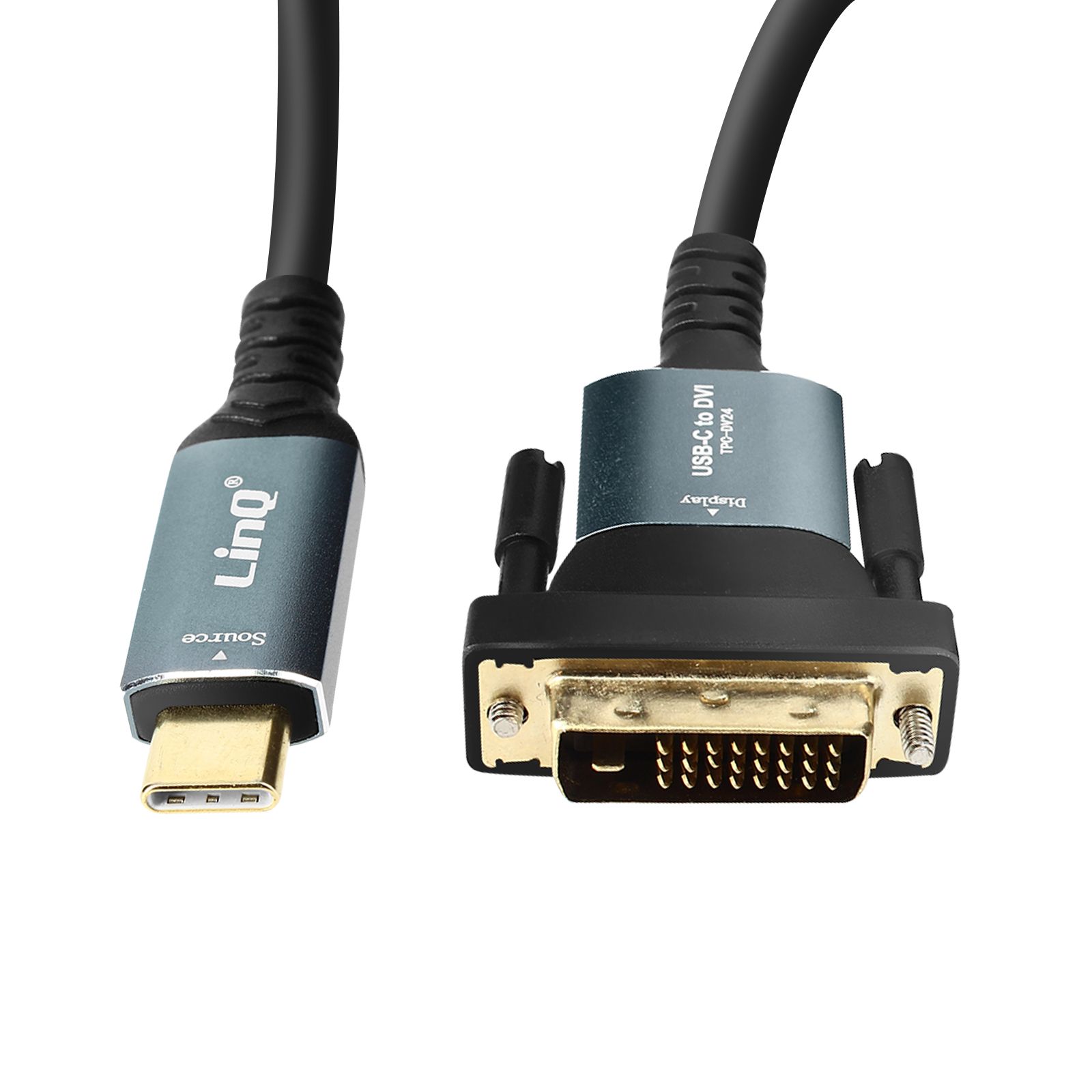 LinQ USB-C to DVI HD Cable 1080p
