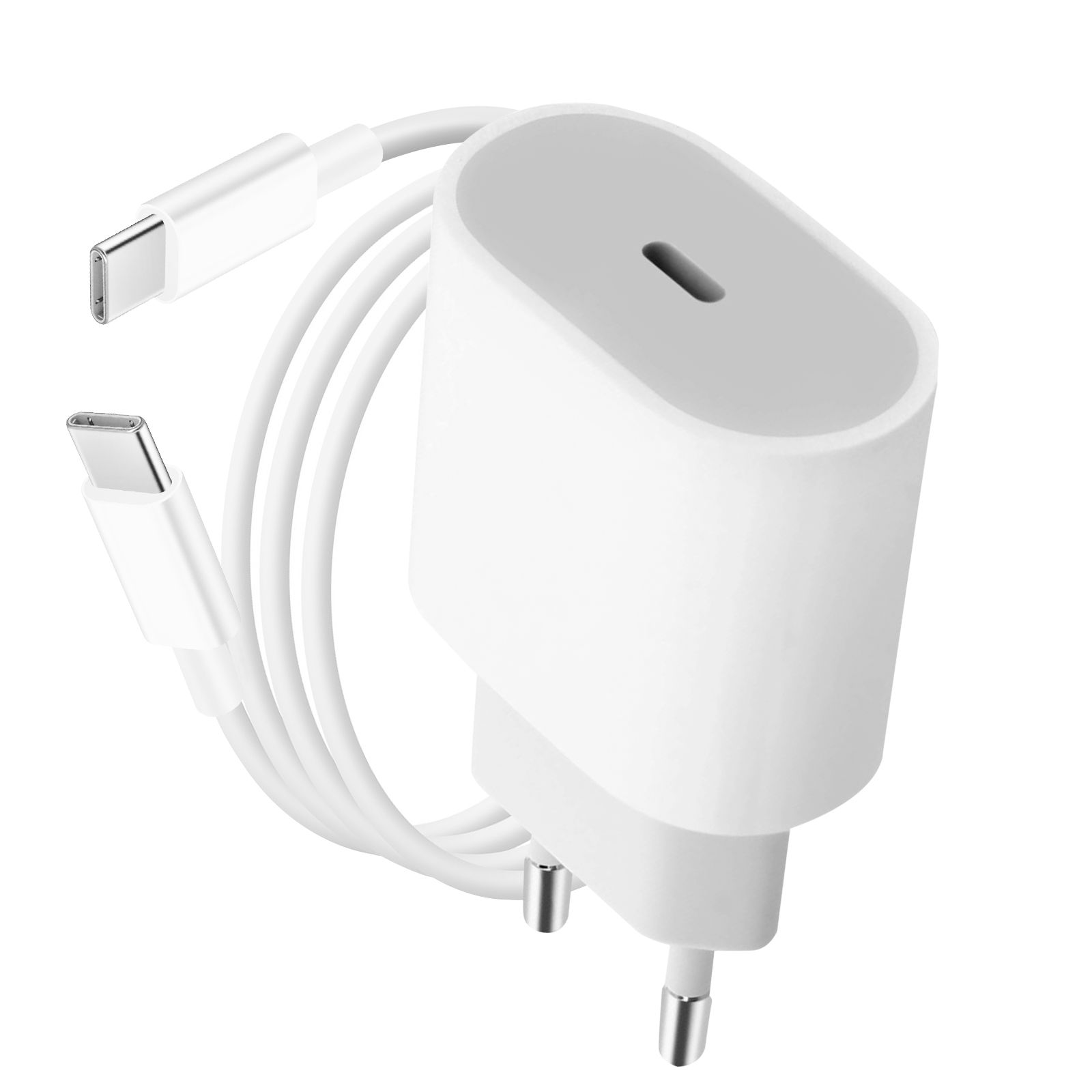 Apple Official USB-C 20W Charger and 1m Cable - White